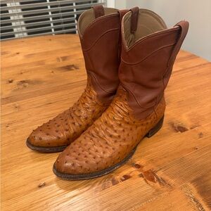 Tecovas The Duke Ostrich boots